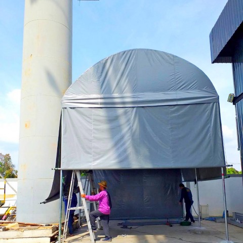 ติดตั้งเต็นท์ ลาดกระบัง